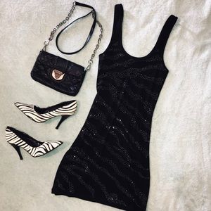 Black Express Tank Top Dress